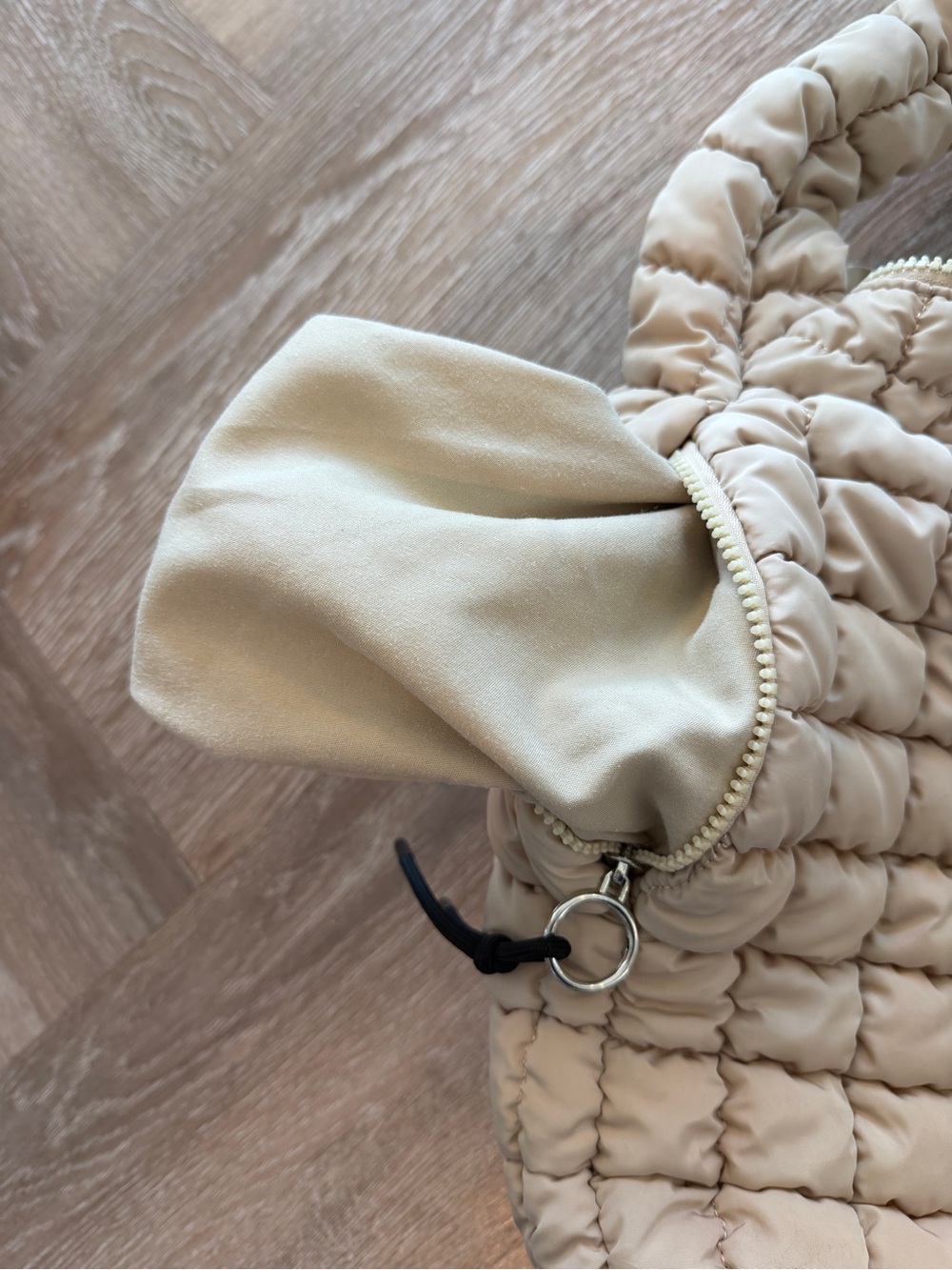 FP Movement Tan Quilted Carryall Bag - Picture 7 of 15